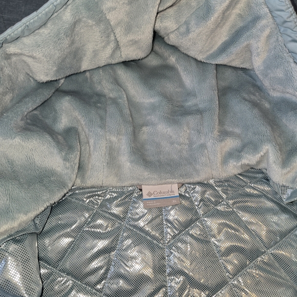 Columbia Women's Heavenly Hooded Jacket Omni-heat Size L - Picture 5 of 9